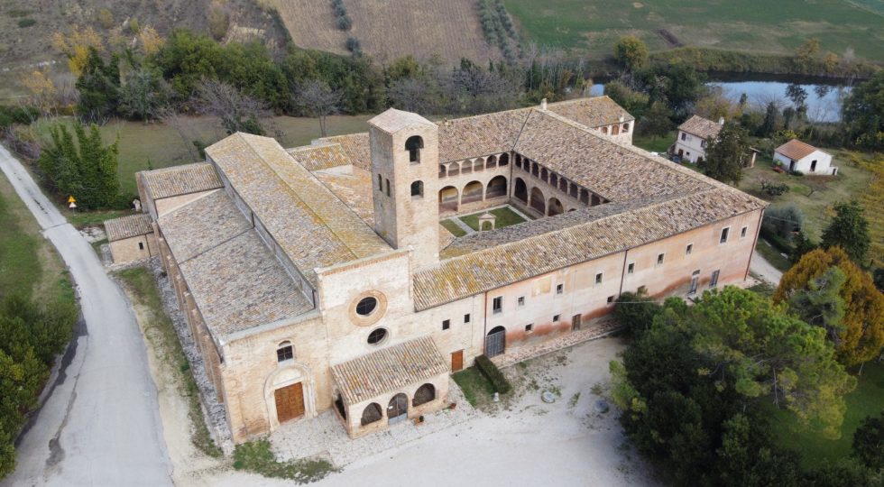 Veduta dall'alto della Chiesa di Santa Maria di Propezzano
