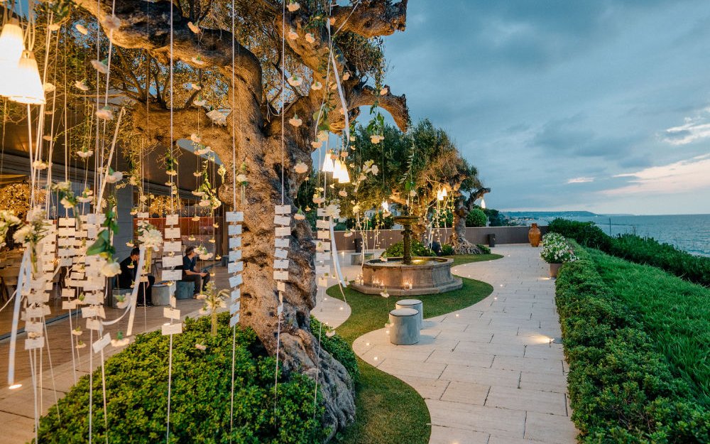 Uno scorcio di Villa Estea, sulla costa dei Trabucchi in Abruzzo